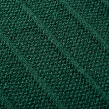 Knit Throw Blanket for Couch 50X60 Stripe Cable Knitted Throws