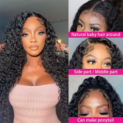 Wig Curly Lace Front Wigs Human Hair 13X4 Curly Human Hair Wig