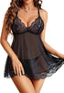 Lingerie for Women Sheer Babydoll Dress Sexy Lace Nightgowns