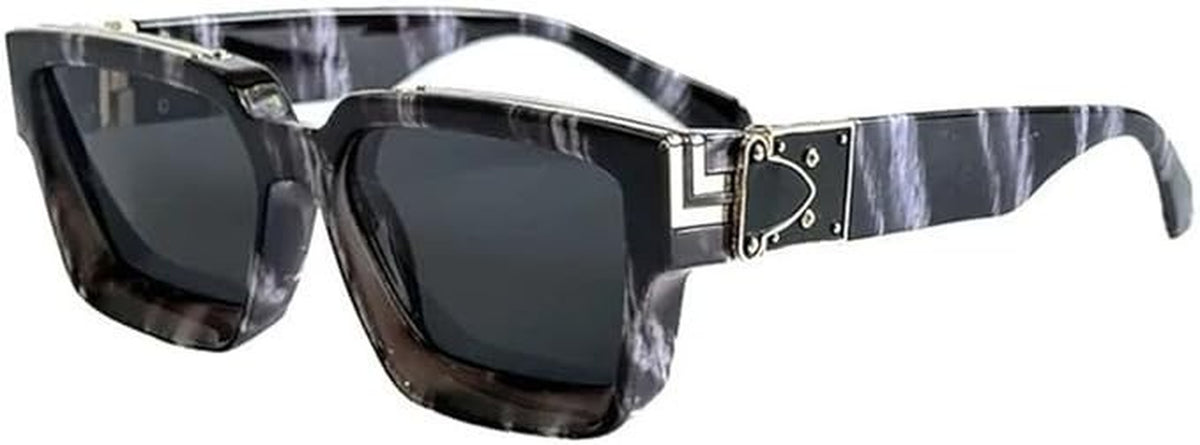 Gold Frame Large Size Sunglasses Men Women Shades Elegant Retro Classic Hip Hop