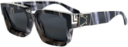 Gold Frame Large Size Sunglasses Men Women Shades Elegant Retro Classic Hip Hop