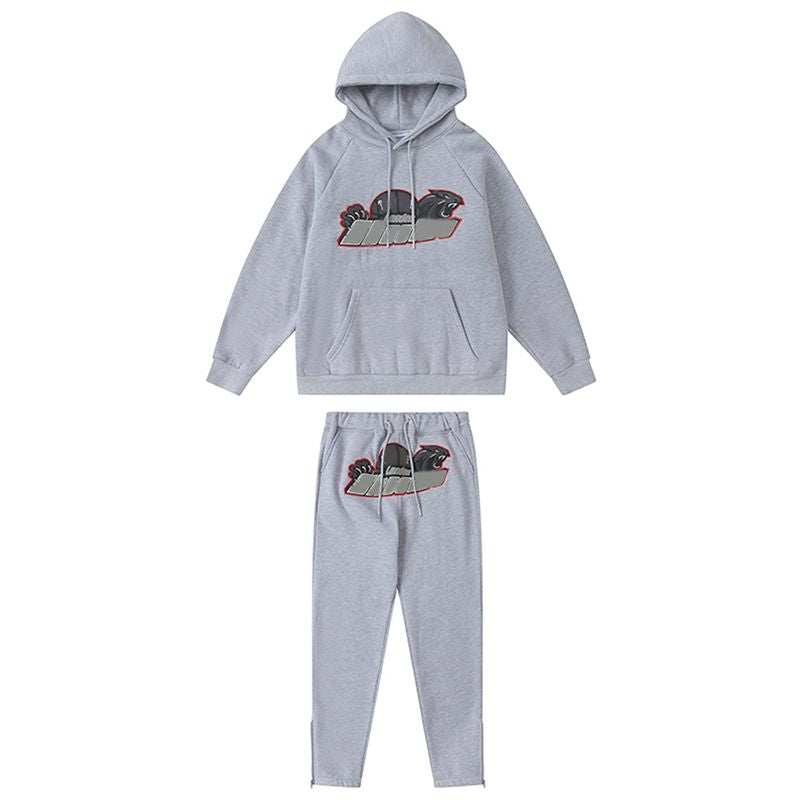 Mens Tracksuits Trousers Shooters Set Designer Hoodies Streetwear Sweatshirts Sports Suit Embroidery Plush Letter Decoration Thick Hoodies Men Pants