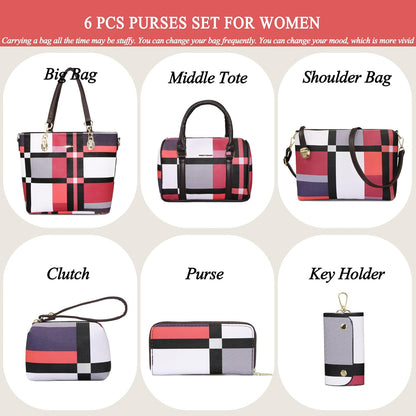 Designer Purses and Handbags for Women Satchel Shoulder Bag Tote Top Handle Bag