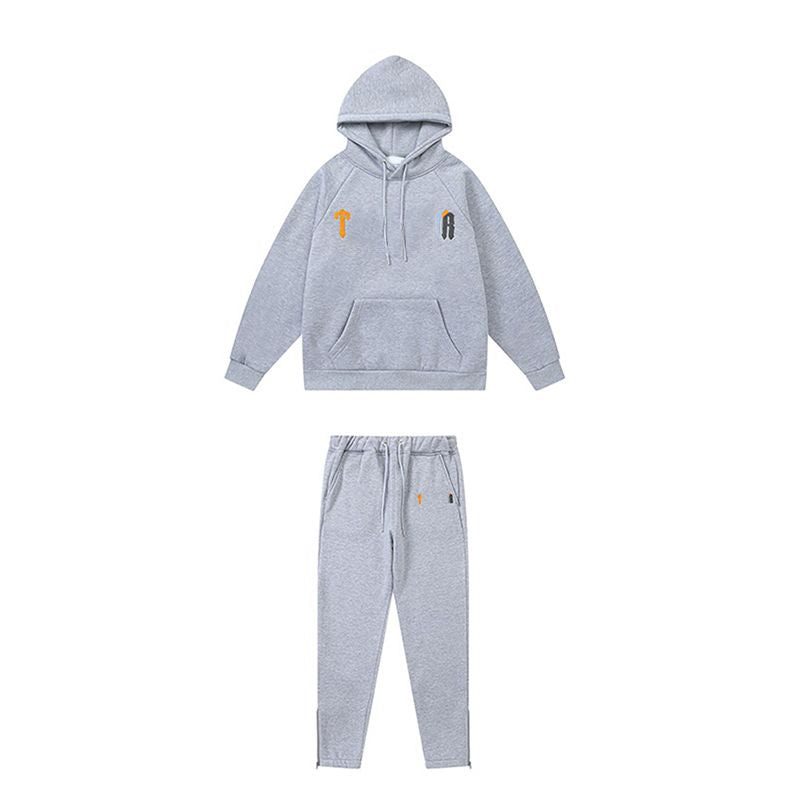 Mens Tracksuits Trousers Shooters Set Designer Hoodies Streetwear Sweatshirts Sports Suit Embroidery Plush Letter Decoration Thick Hoodies Men Pants