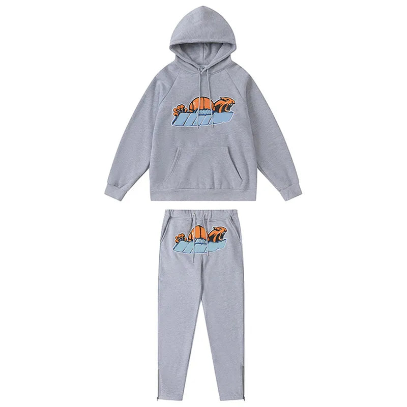 Mens Tracksuits Trousers Shooters Set Designer Hoodies Streetwear Sweatshirts Sports Suit Embroidery Plush Letter Decoration Thick Hoodies Men Pants