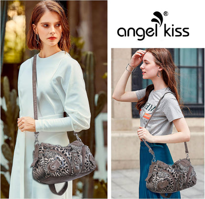 Angelkiss Hobo Purses and Handbags for Women Satchel Handbag Women Purses Large Daily Shoulder Bags