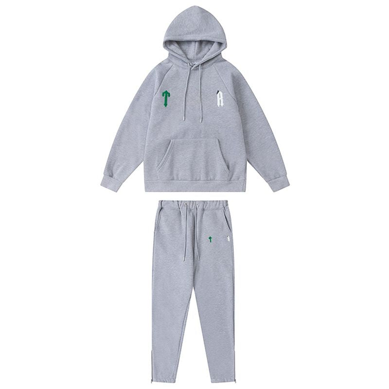 Mens Tracksuits Trousers Shooters Set Designer Hoodies Streetwear Sweatshirts Sports Suit Embroidery Plush Letter Decoration Thick Hoodies Men Pants