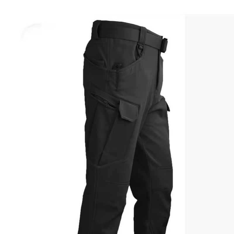 Winter Autumn Tactical Jackets Elastic Men Fleece Waterproof Suits Fishing Warm Hiking Camping Tracksuits Set Hood Coat S-5XL