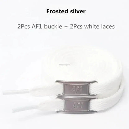 Original AF1 Shoelaces Combination White Flats Laces and Shoe Decoration Suit Sneaker Shoelace Air Force One Shoes Accessories