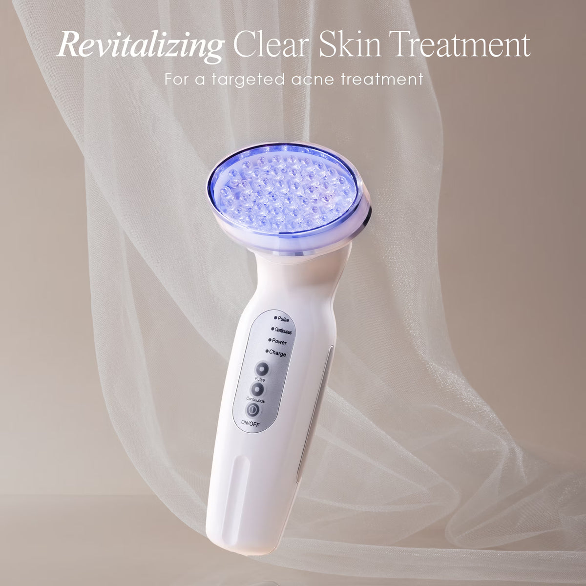 Blue Light Therapy for Acne |Facial Light Therapy Devices for Acne | Anti-Acne Skincare | Reduce Dark Spots &amp; Scars |Remove Blemishes