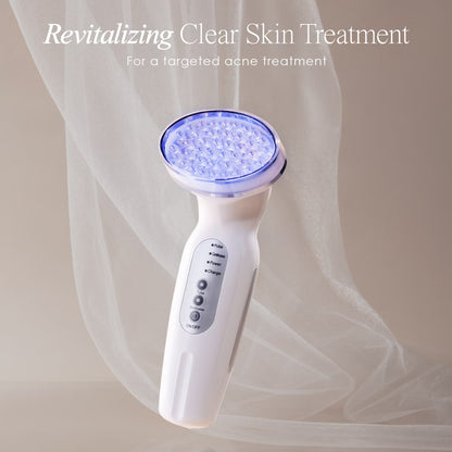 Blue Light Therapy for Acne |Facial Light Therapy Devices for Acne | Anti-Acne Skincare | Reduce Dark Spots &amp; Scars |Remove Blemishes