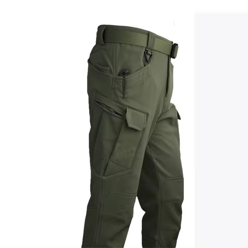Winter Autumn Tactical Jackets Elastic Men Fleece Waterproof Suits Fishing Warm Hiking Camping Tracksuits Set Hood Coat S-5XL