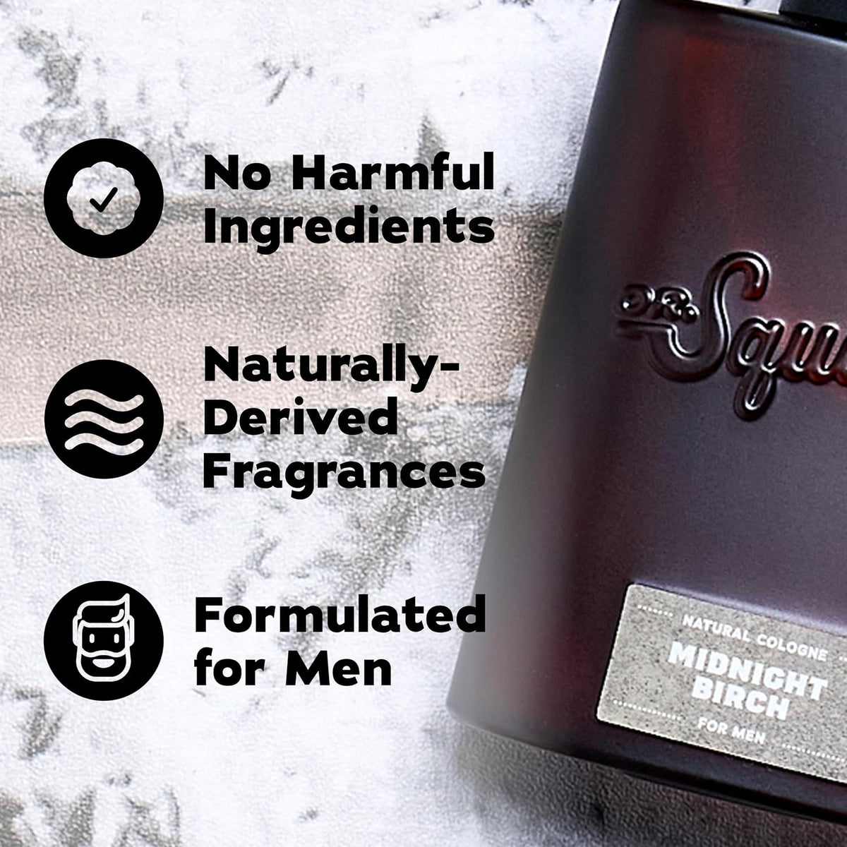 Natural Cologne for Men, Midnight Birch Men&
