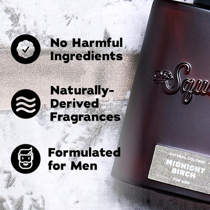 Natural Cologne for Men, Midnight Birch Men&