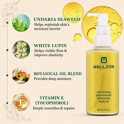 Ocean Algae Body Oil: Visibly Firming, Deep Moisture, Silky Glow- 5 FL OZ