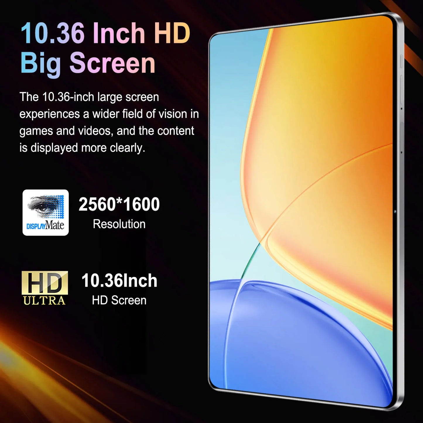 2026 Original 5G Pad 16GB Ram 1TB Rom 10.36inch 12000mAh Android13 Bluetooth 10core WIFI Office GPS HD Tablet with keyboard
