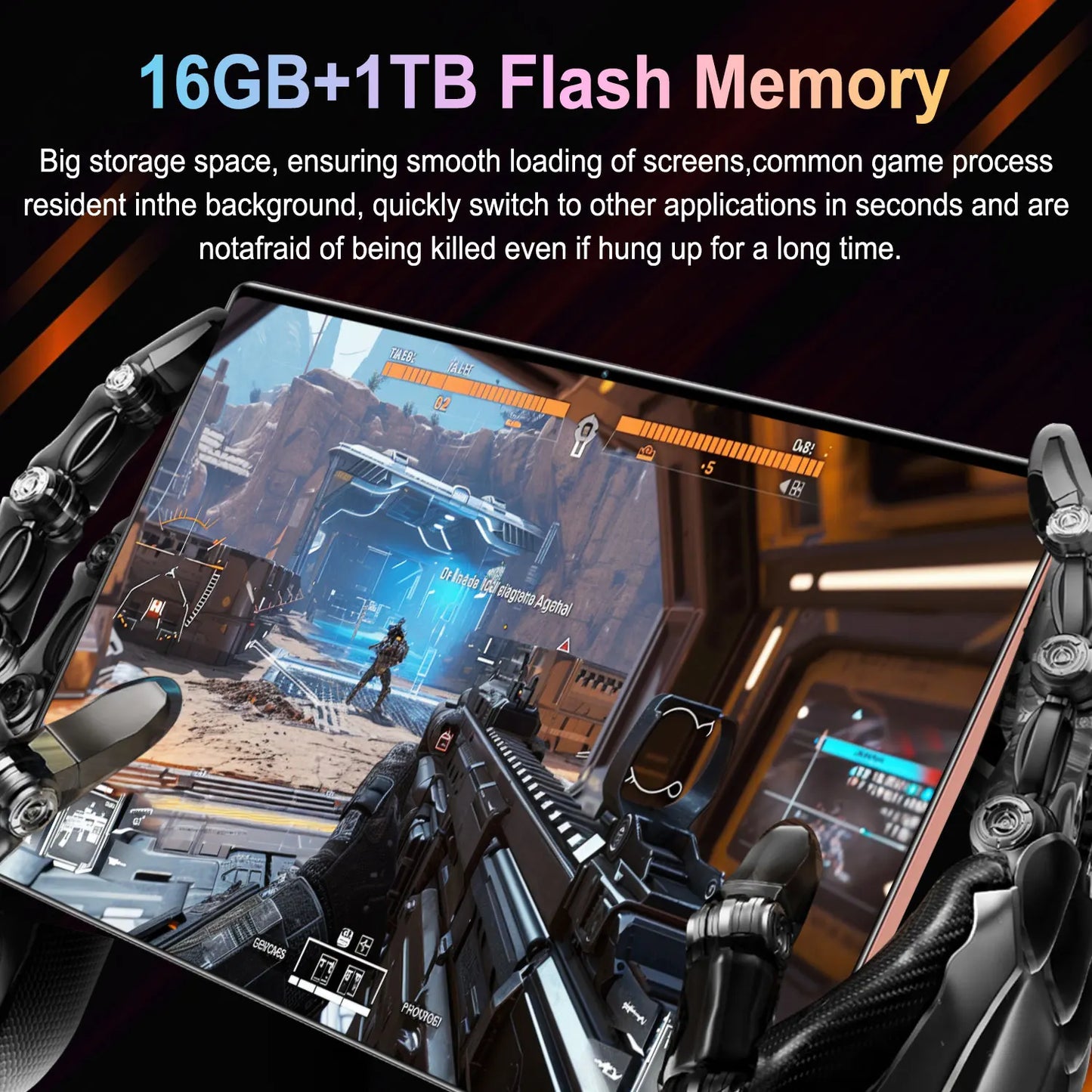 2026 Original 5G Pad 16GB Ram 1TB Rom 10.36inch 12000mAh Android13 Bluetooth 10core WIFI Office GPS HD Tablet with keyboard
