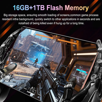 2026 Original 5G Pad 16GB Ram 1TB Rom 10.36inch 12000mAh Android13 Bluetooth 10core WIFI Office GPS HD Tablet with keyboard