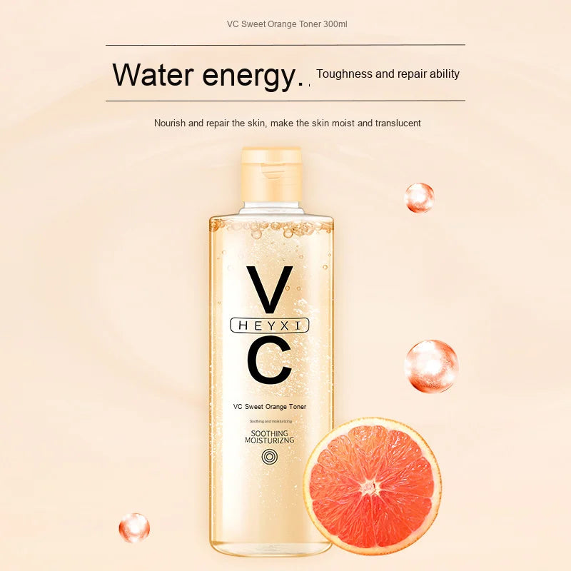 Heyxi VC Sweet Orange Toner 300ml Organic Moisturizing Facial Spray