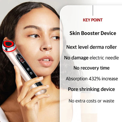 EMS LED Light Therapy Facial Device For Anti Aging And Acne Care