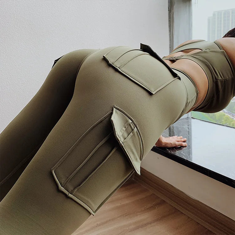 New Women Leggings High Waist Fitness Pants Workout Push Up Leggings Fashion Sport Sexy Gym Pants Women Clothing  Ropa De Mujer