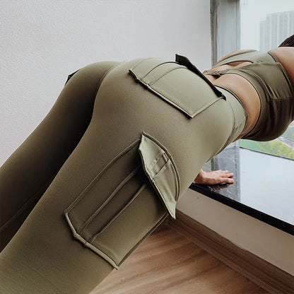 New Women Leggings High Waist Fitness Pants Workout Push Up Leggings Fashion Sport Sexy Gym Pants Women Clothing  Ropa De Mujer