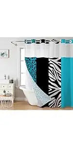 4-Piece Checkered Gingham Retro Shower Curtain Set Non-Slip Bath Rug U-Shaped Mat 12 Hooks Waterproof Fabric Green