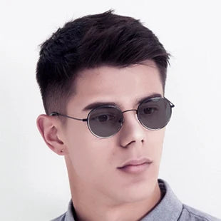 ZENOTTIC L Size Titanium Alloy Prescription Glasses Trend Square Unisex Anti Blue Light Progressive/Photochromic Optical Eyewear