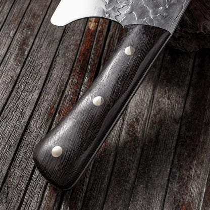 5CR15 Handmade Chopping Cleaver Butcher Knife High Carbon Steel Kitchen Chef Knife Sets Forged Blade Cooking Knives Set Cleaver