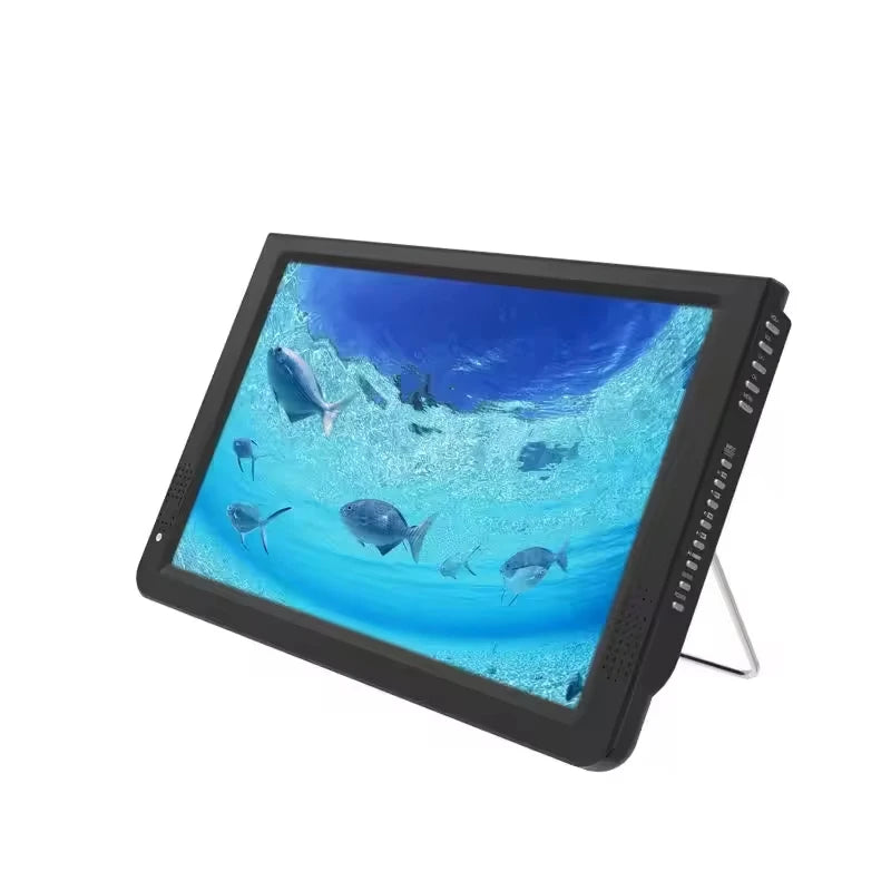 14 Inch Small Television Charging  Led Tv Portable Monitor Dvb-T2 Atsc Isdb Digital Tv