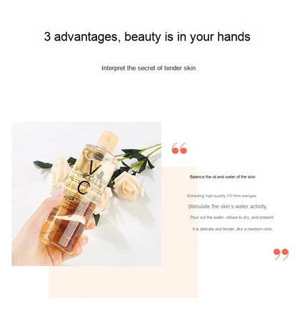 Heyxi VC Sweet Orange Toner 300ml Organic Moisturizing Facial Spray