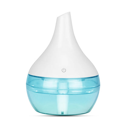 300ml Humidifier Electric Aroma Air Diffuser Wood Ultrasonic Air Humidifier Essential Oil Aromatherapy Cool Mist Maker For Home