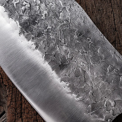 5CR15 Handmade Chopping Cleaver Butcher Knife High Carbon Steel Kitchen Chef Knife Sets Forged Blade Cooking Knives Set Cleaver