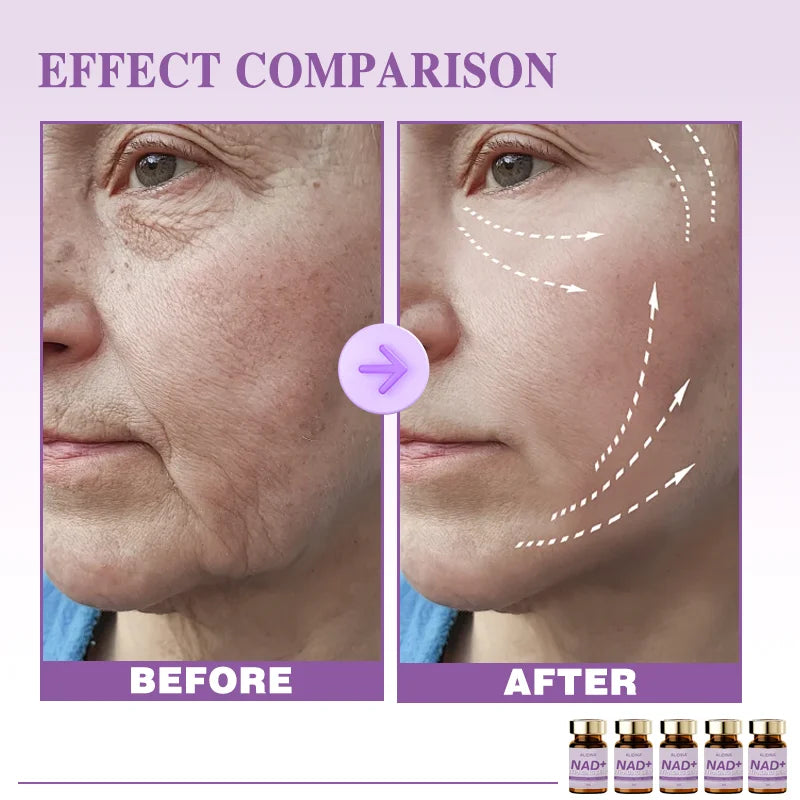 NAD Plus PDRN Ampoule Serum Niacinamide Collagen Anti Aging Skin Regenerator