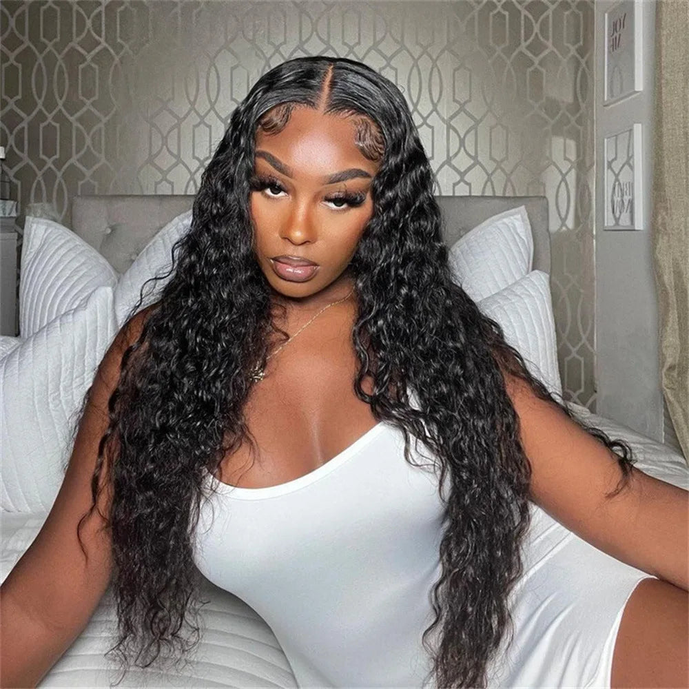 Futura Fiber Synthetic Wig Ready to Ship Wholesale Long Curly Lace Front Wig for Women Custom Logo OEM Service