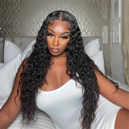 Futura Fiber Synthetic Wig Ready to Ship Wholesale Long Curly Lace Front Wig for Women Custom Logo OEM Service