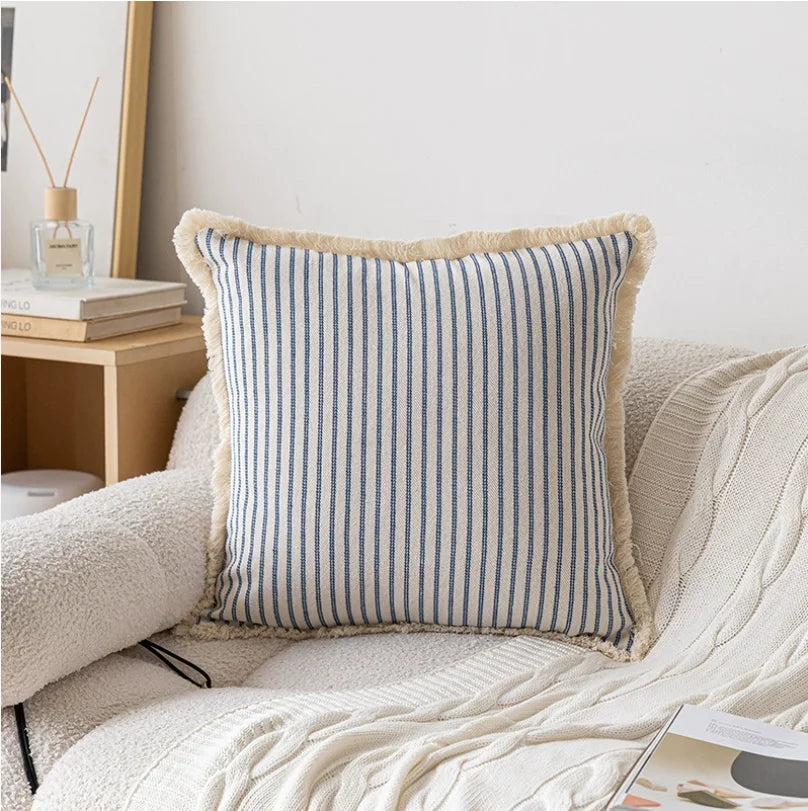2026 Perfect Decorative Pillows Covers Red Boho Throw Pillow Covers Cotton Neutral Pillow Cover With Tassel Fringe Drop Shipping
