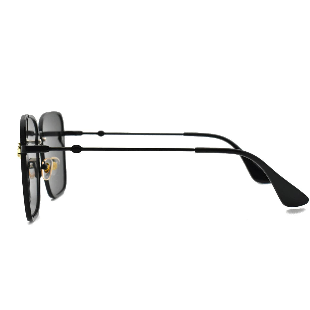 Fashion 2022 Gold Bee Square Sunglasses Women Retro Oversized Glasses Men Shades Metal Frame Ladies sunglasses zonnebril dames