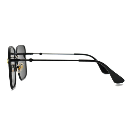 Fashion 2022 Gold Bee Square Sunglasses Women Retro Oversized Glasses Men Shades Metal Frame Ladies sunglasses zonnebril dames