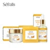 Sefralls Turmeric Face Care Trio With Cream Serum For All Skin Types