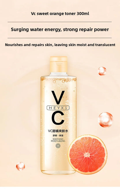 Heyxi VC Sweet Orange Toner 300ml Organic Moisturizing Facial Spray