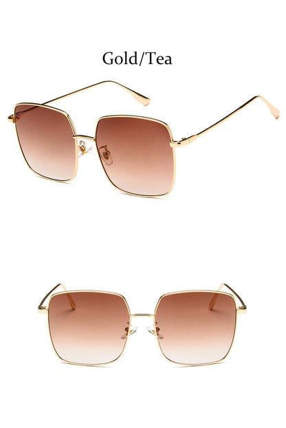 Classic Square Transparent Glasses Frame Women Fashion Brand Anti Blue Light Eyeglasses Ladies Vintage Trendy Sunglasses