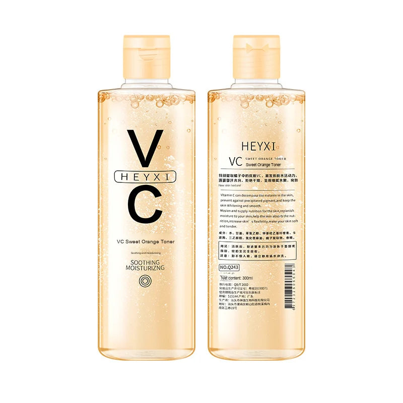 Heyxi VC Sweet Orange Toner 300ml Organic Moisturizing Facial Spray