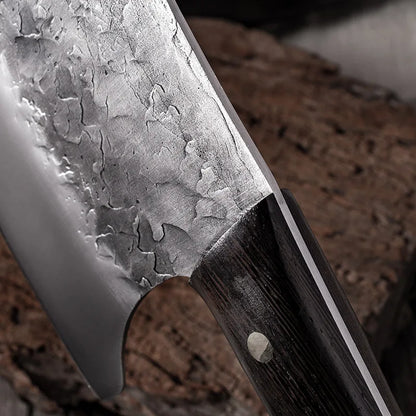5CR15 Handmade Chopping Cleaver Butcher Knife High Carbon Steel Kitchen Chef Knife Sets Forged Blade Cooking Knives Set Cleaver