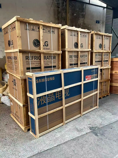 Samsungs QLED TV Ready to Ship Sizes for 55"65"75"85" TV Smart QLED 4K UHD Air Slim Tizen OS QA60DAJXXZ 2024 Year Original