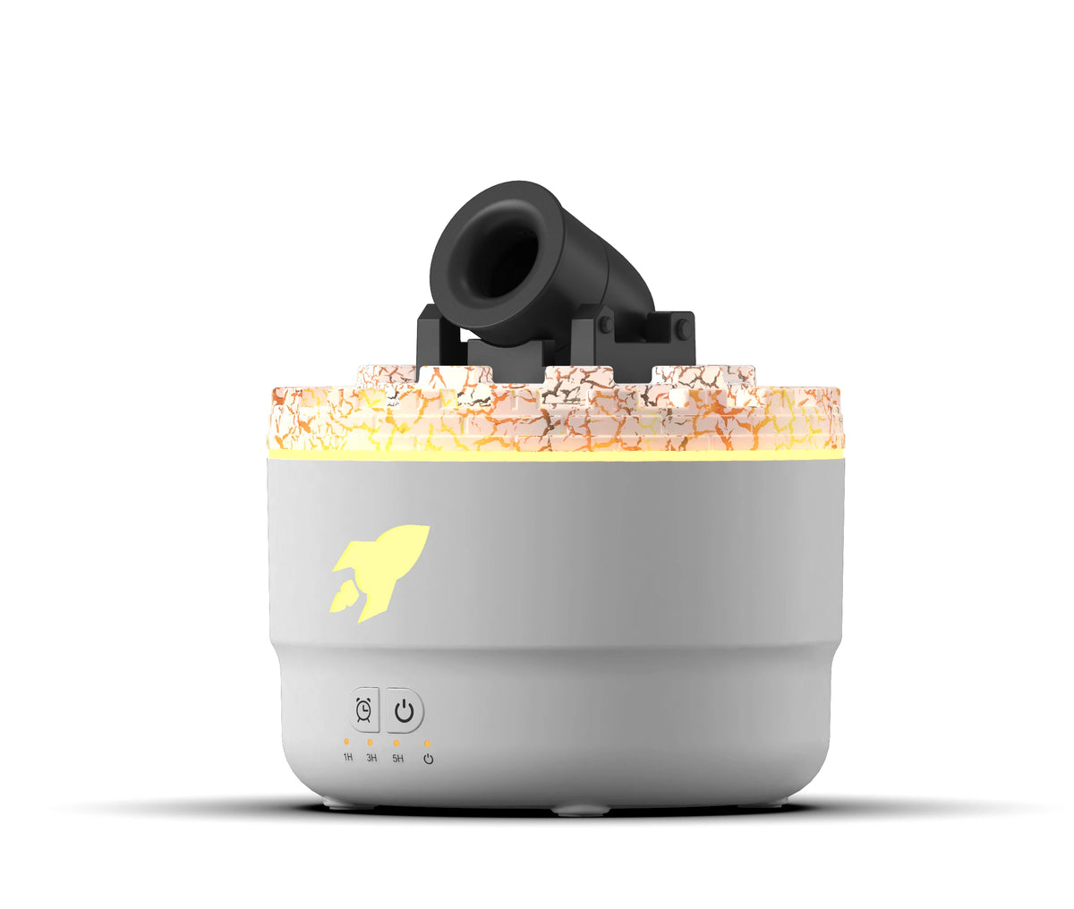 New Product Ideas 2024 Cannon Humidifier lava Jellyfish Volcano 7 Color Flame Home Portable Desktop Essential Oil Aroma Diffuser
