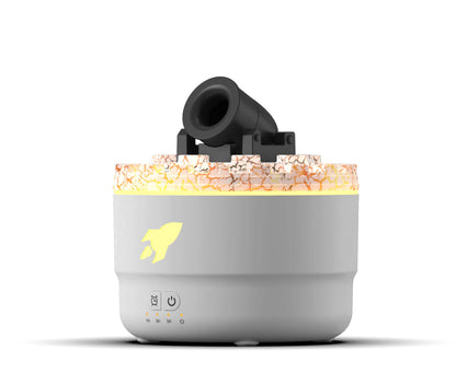 New Product Ideas 2024 Cannon Humidifier lava Jellyfish Volcano 7 Color Flame Home Portable Desktop Essential Oil Aroma Diffuser