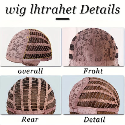 Deep Curly Body Wave Wig with Full Lace Front Transparent Lace Raw Indian Virgin Hair Synthetic Vendor Wig for Black Women