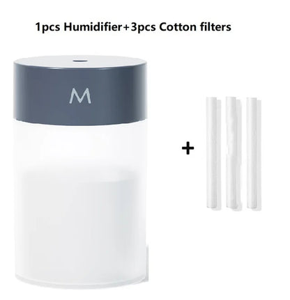 260ML Air Humidifier Ultrasonic Mini Aromatherapy Diffuser Portable Sprayer USB Essential Oil Atomizer LED Lamp for Home Car