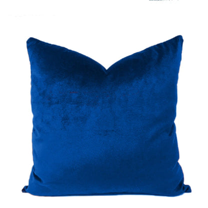 Modern Nordic Style Square Velvet Pillow Covers Soft Polyester Filled Removable Washable Woven Animal/Solid Pattern Decor